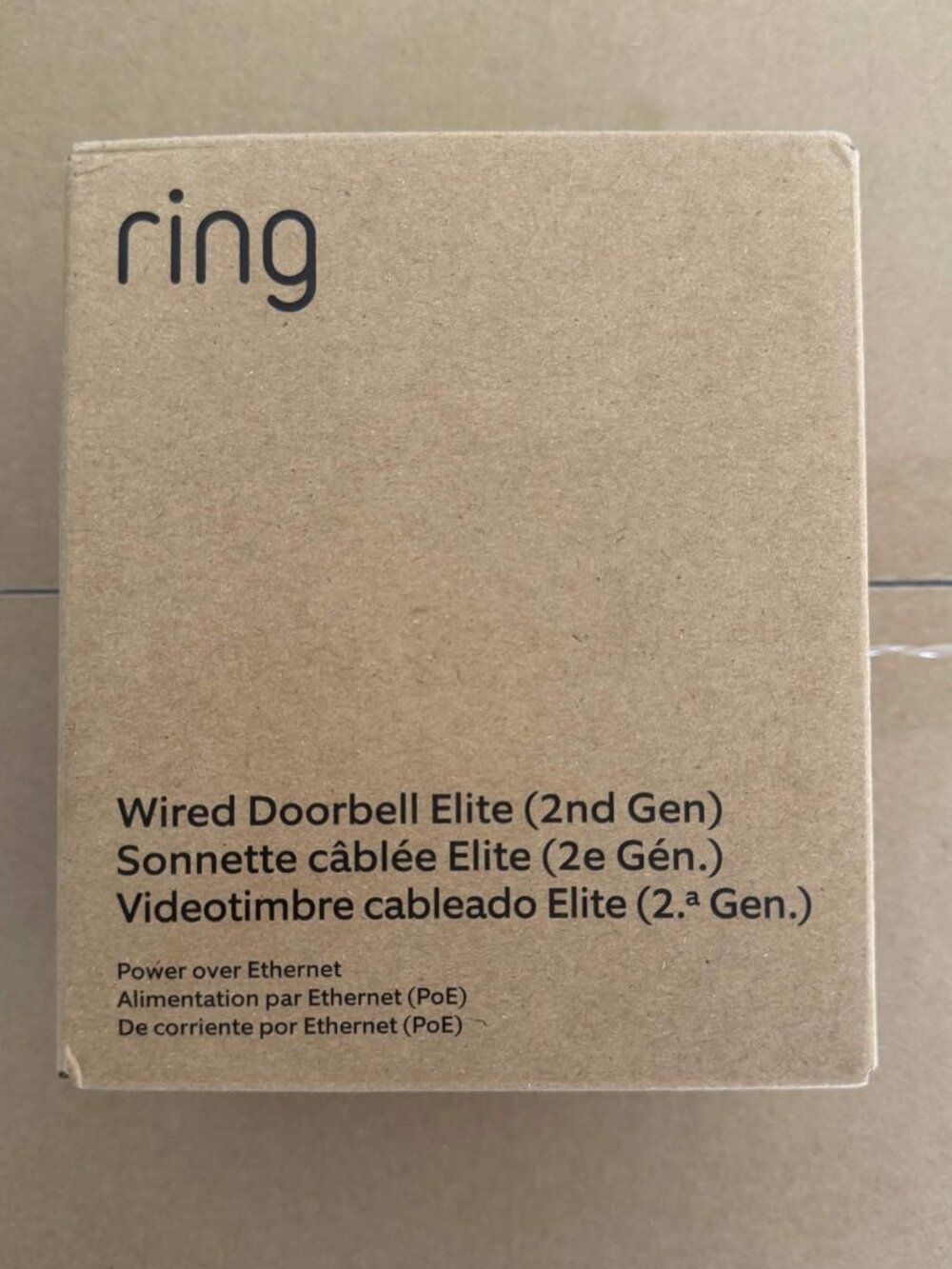 Ring Wired Doorbell 4k Elite